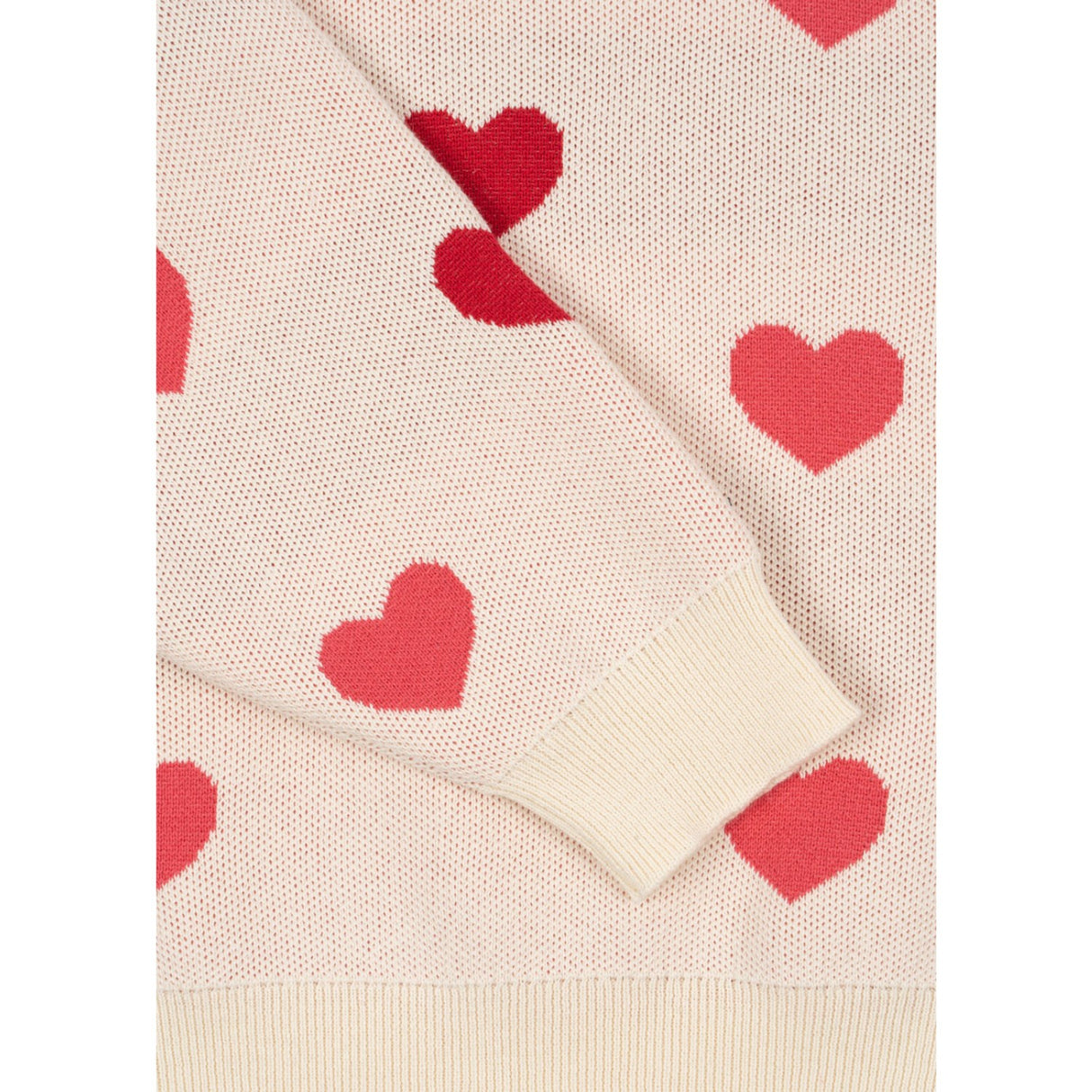 Konges Sløjd Coeur Coloré Duo Pink Lapis Knit Sweater GOTS