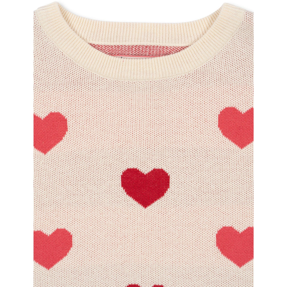 Konges Sløjd Coeur Coloré Duo Pink Lapis Knit Dress GOTS