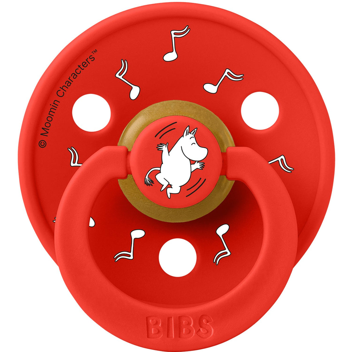 Bibs X Moomin Candy Apple Mix Pacifier Colour 2-Pack Dancing Latex