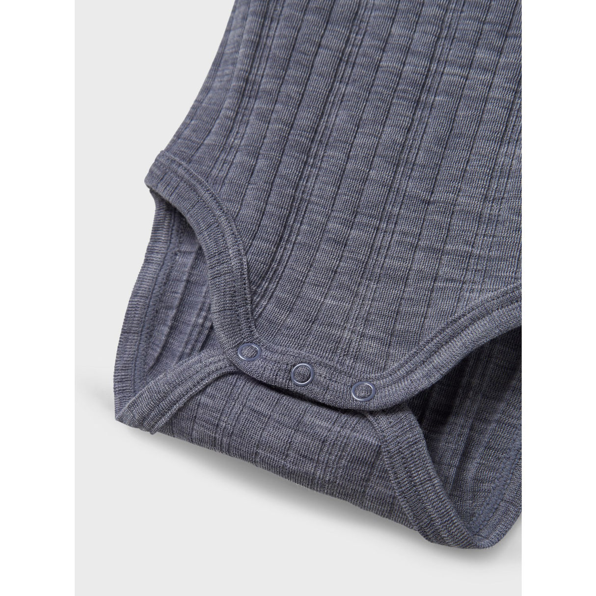 Name It Folkstone Gray Nbmwang Wool Needle Ls Body Solid Noos