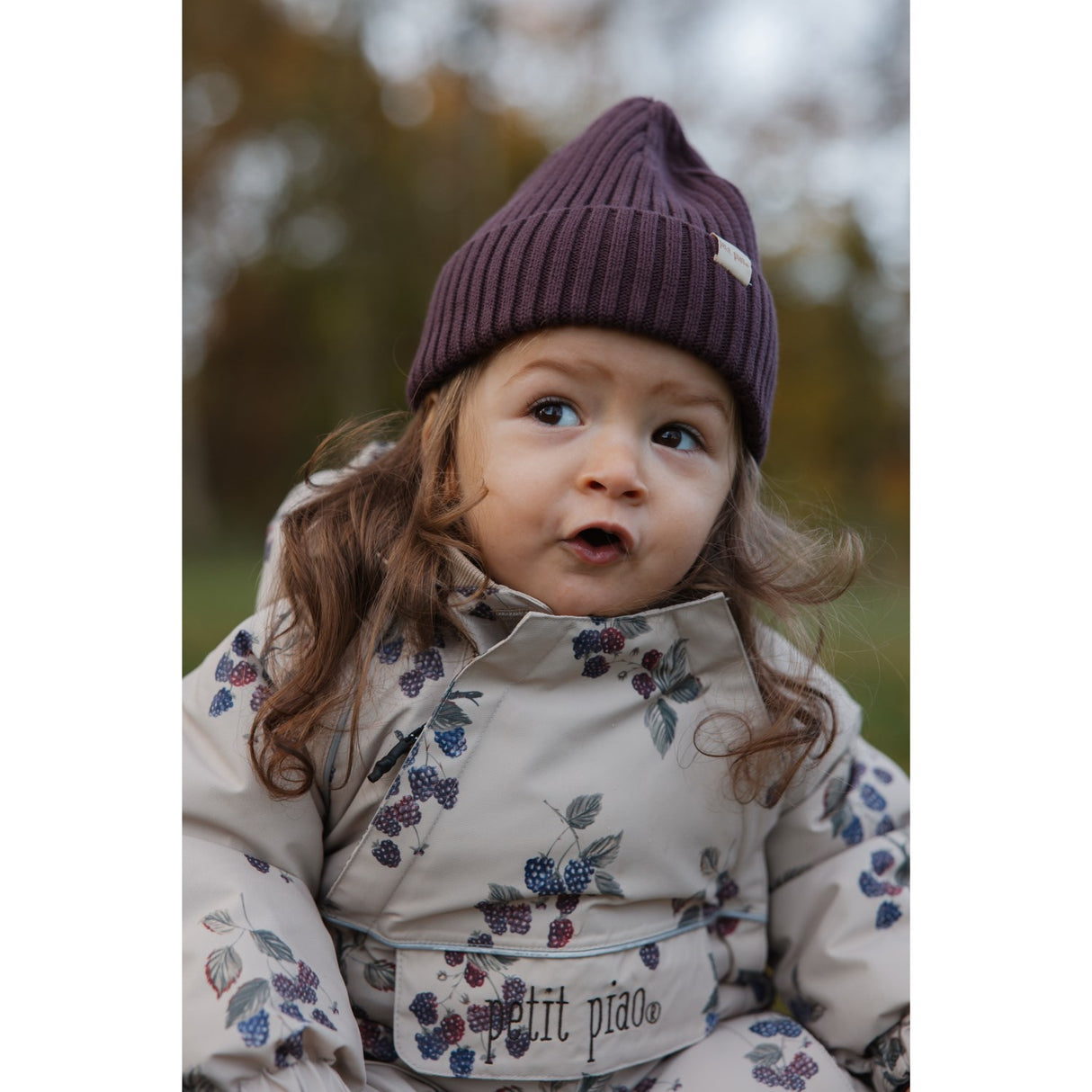 Petit Piao Blackberry AOP PPDard Snowsuit