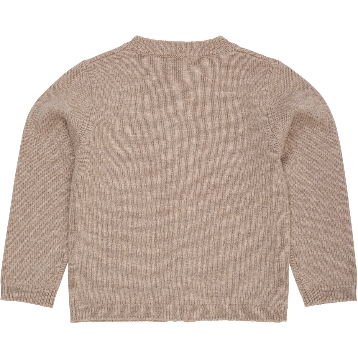 COPENHAGEN COLORS Sand/Lavender Comb. Cashmere Cardigan W. Poplin Bow