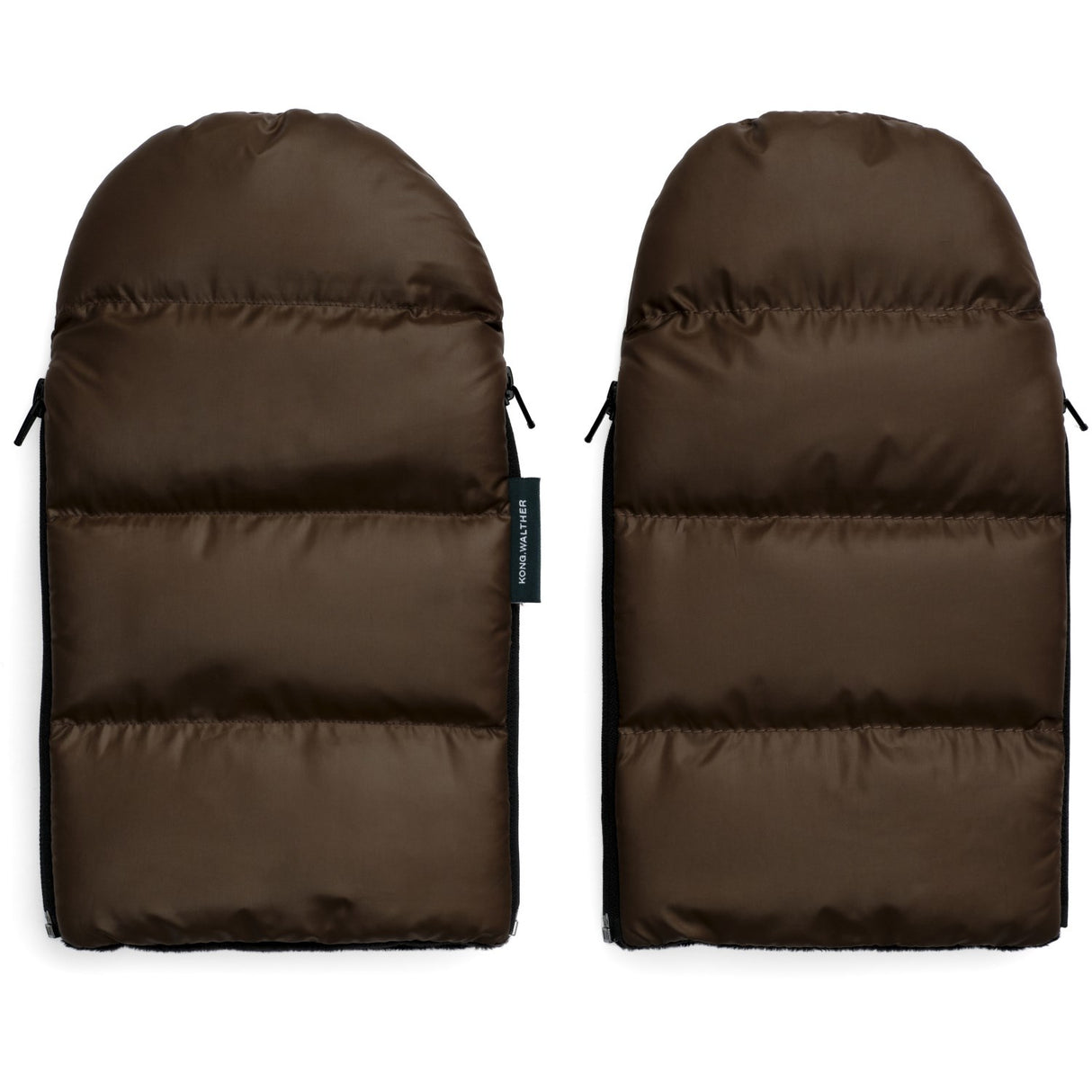 KongWalther Puffer Chocolate Brown Østerbro Gloves