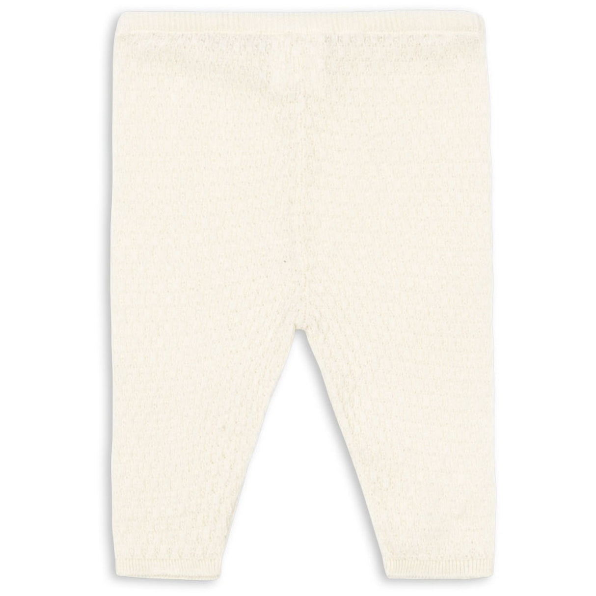 Konges Sløjd Fanga Antique White Venti Pointelle Pants GOTS