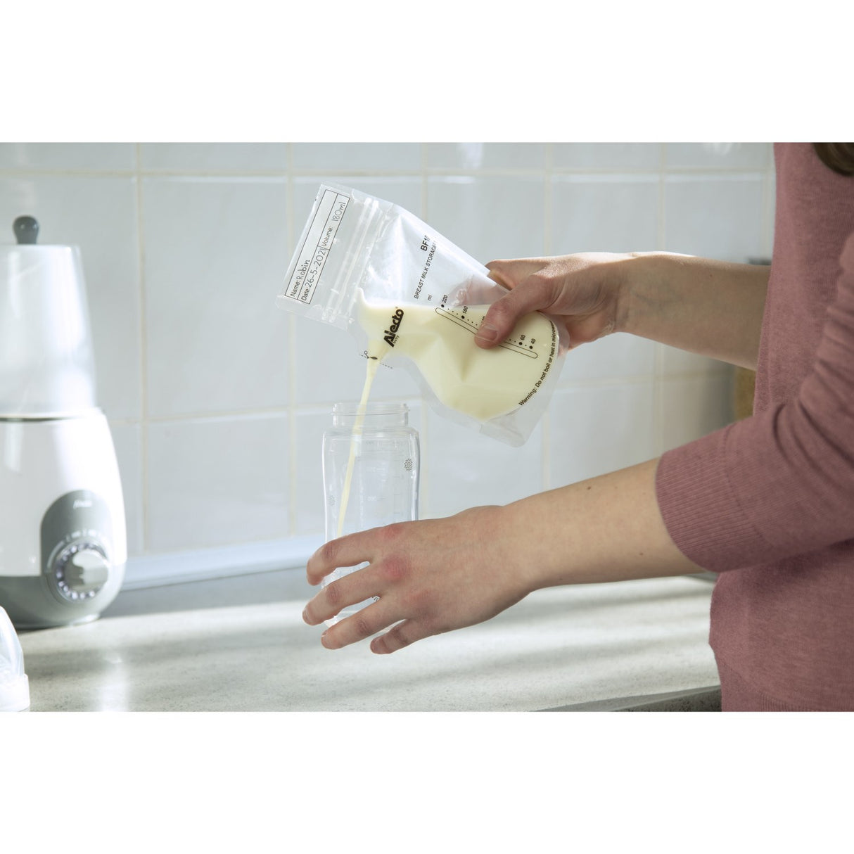 Alecto 100Pk Breast Milk Storage Bags