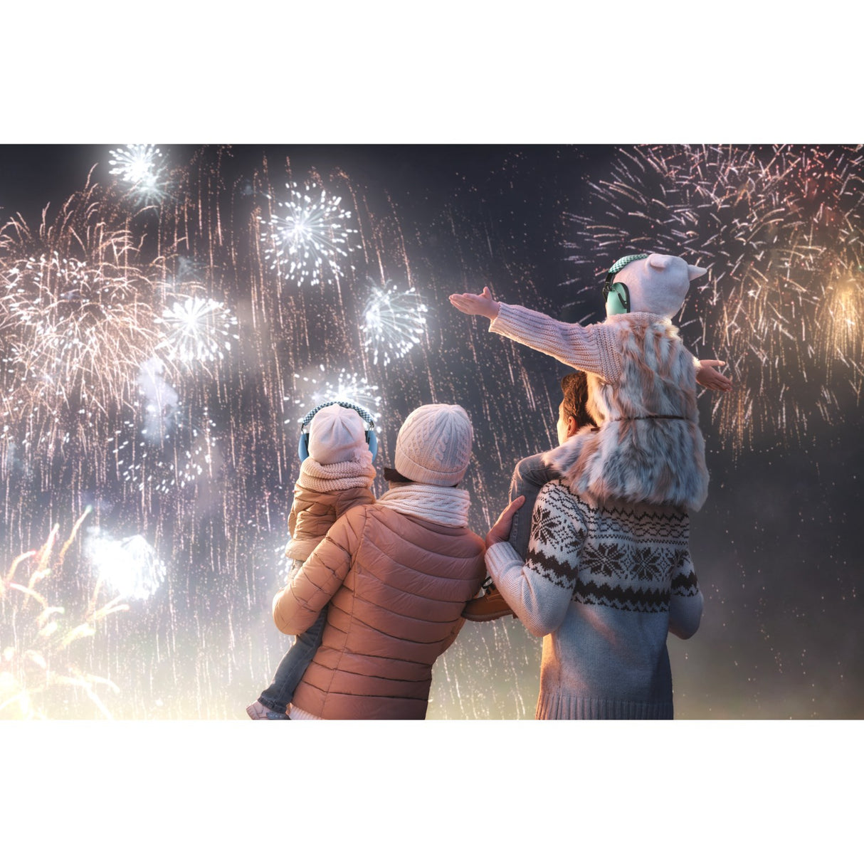 Alecto Blue Earmuffs For Children