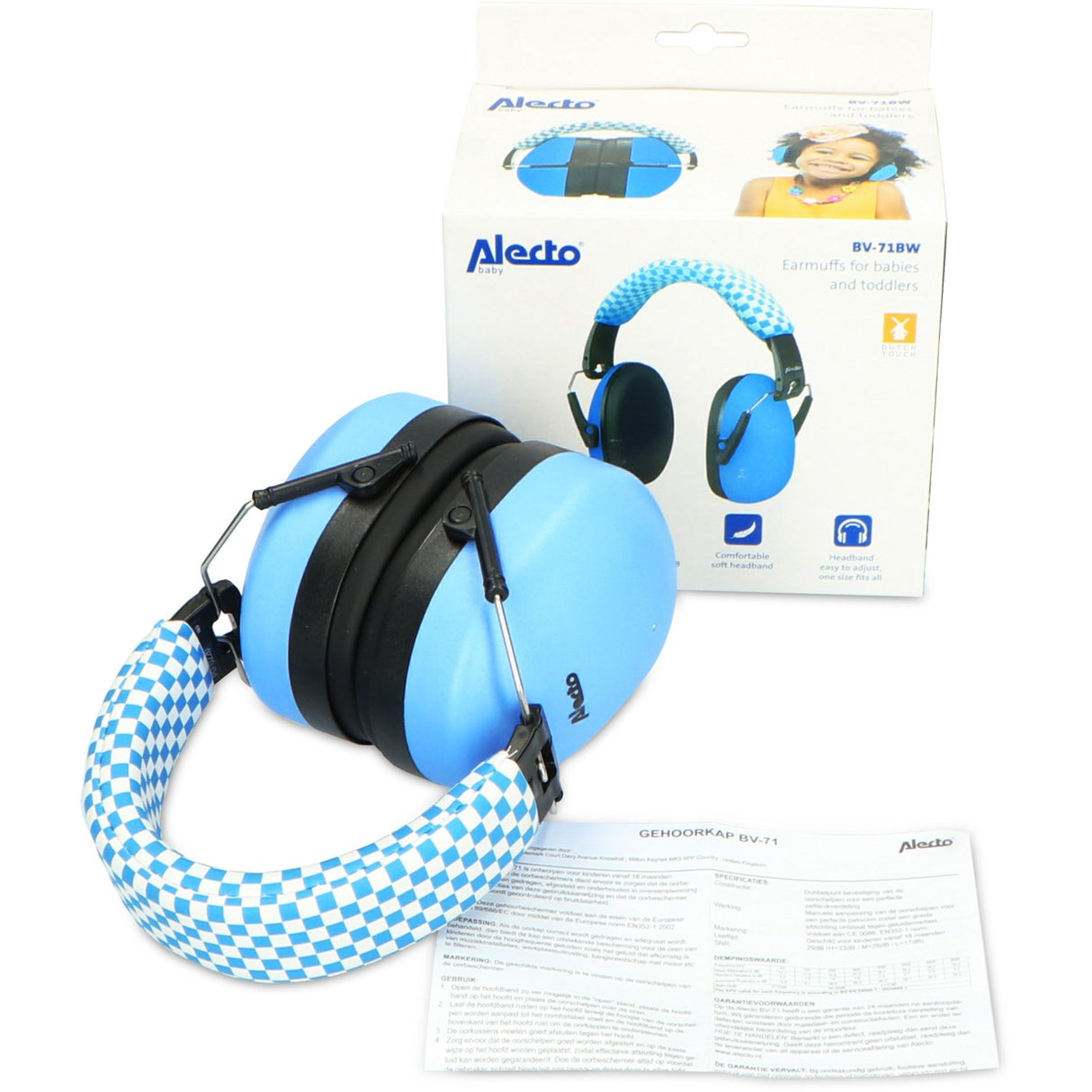 Alecto Blue Earmuffs For Children