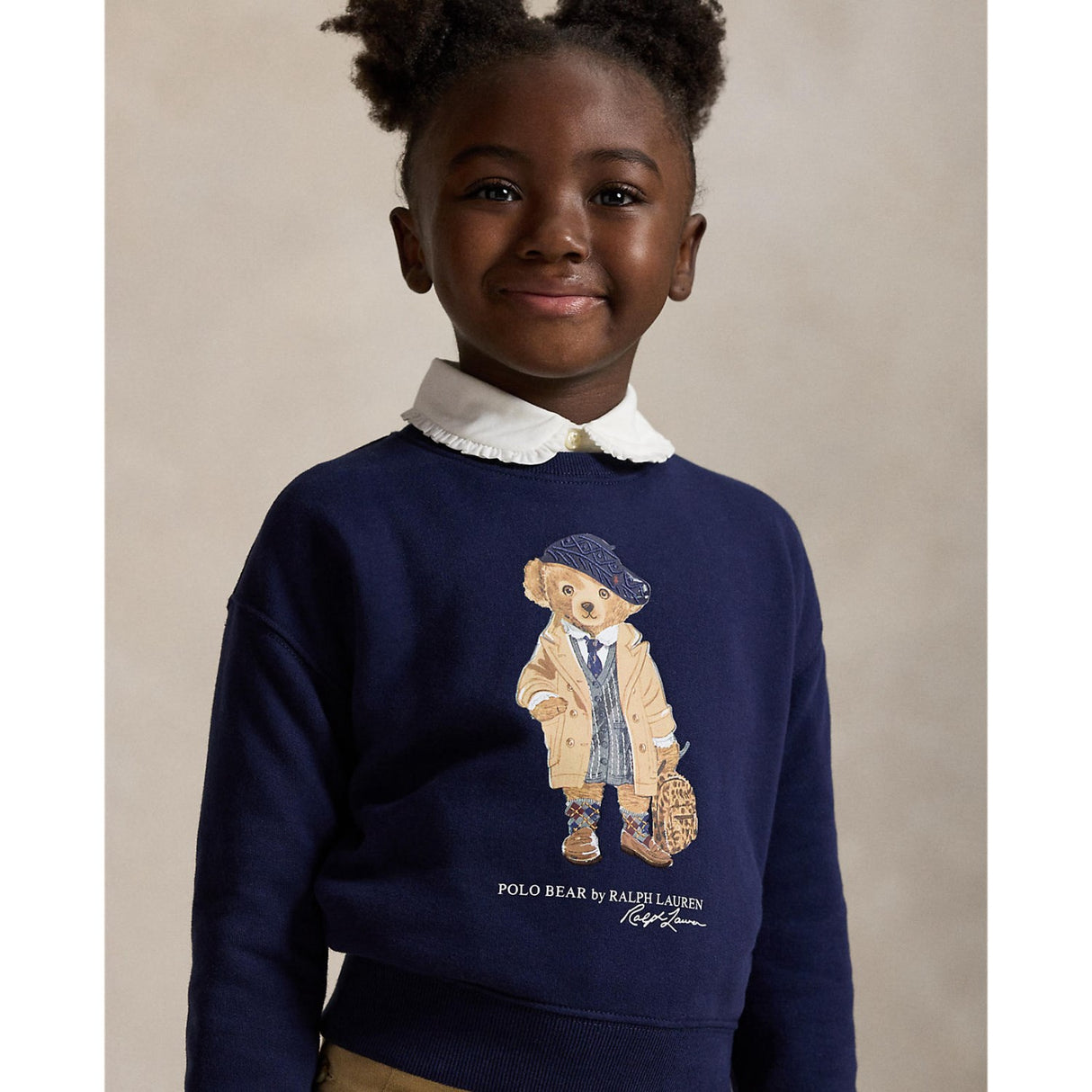 Polo Ralph Lauren Refined Navy Girl Sweatshirt