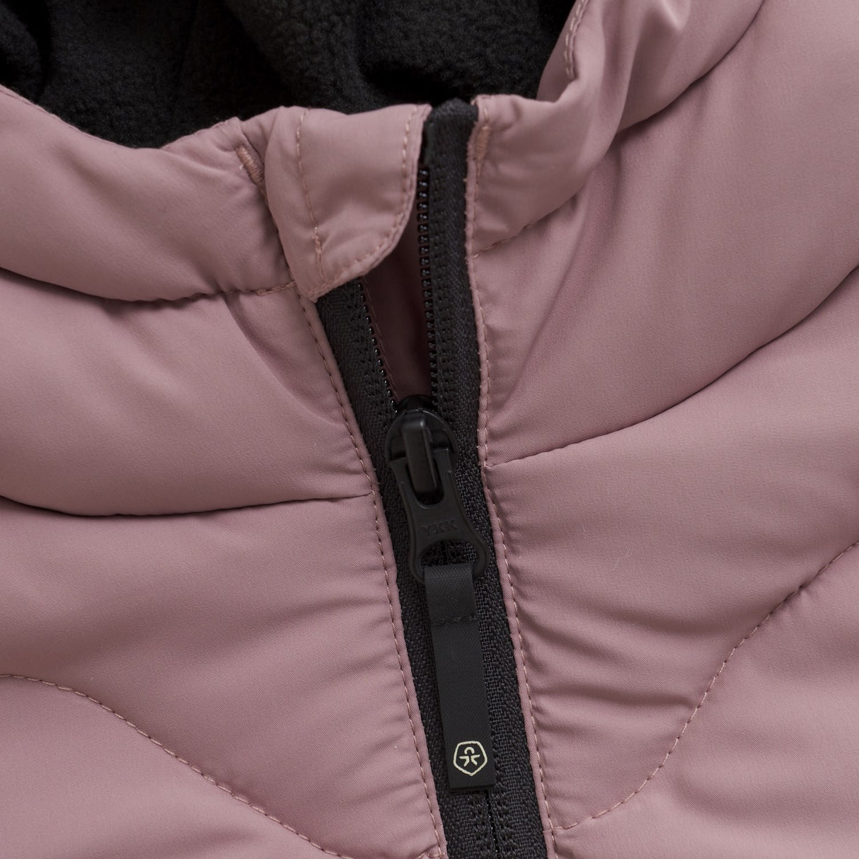 Color Kids Woodrose Jacket W. Hood - Quilt