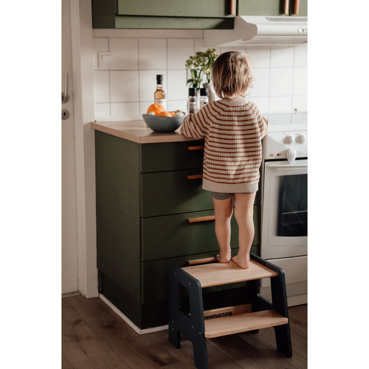 HEMMINGSEN Kids Grey Children's Stool