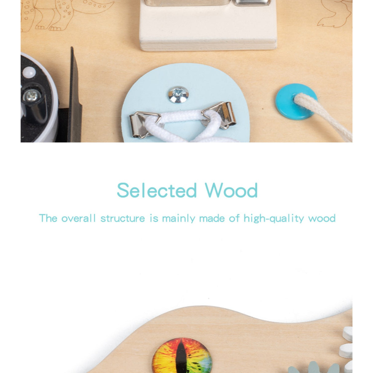 HEMMINGSEN Kids Nature Dino Activity Board