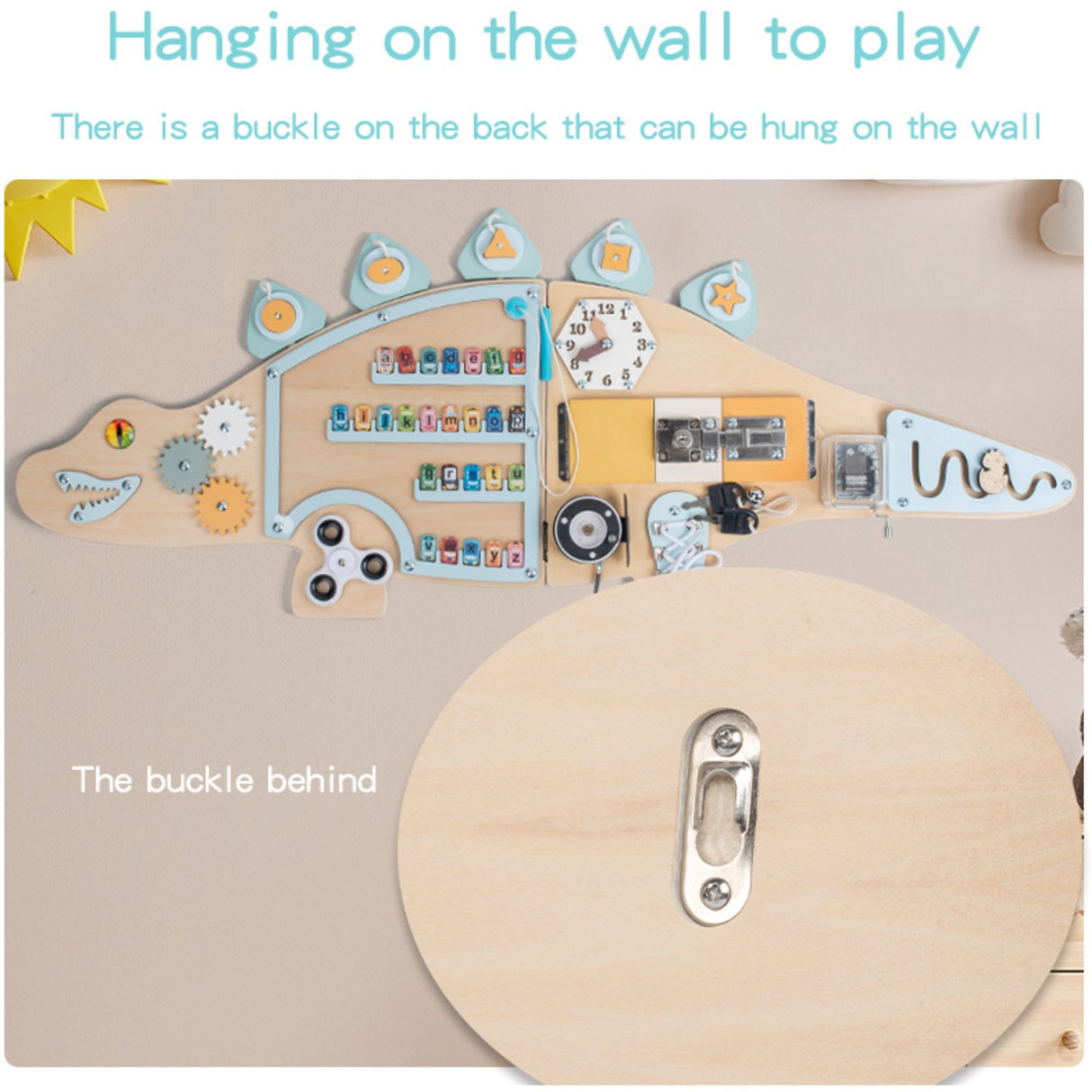 HEMMINGSEN Kids Nature Dino Activity Board