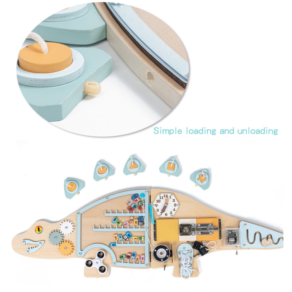 HEMMINGSEN Kids Nature Dino Activity Board