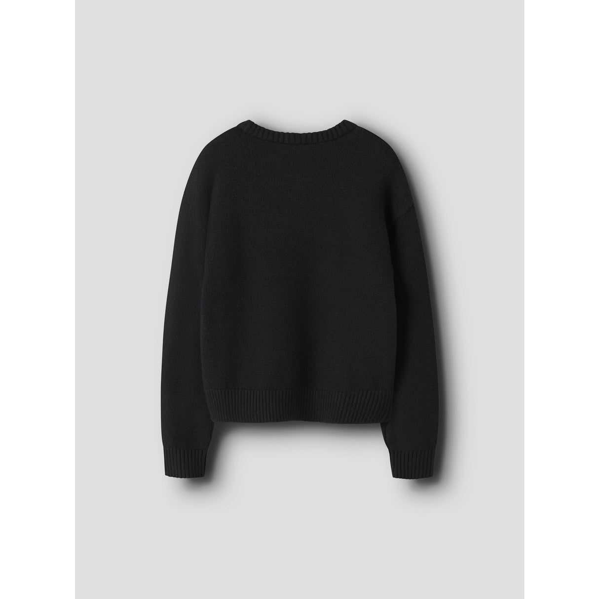 Name It Black Bright White Bow Nkfsonja Ls Knit