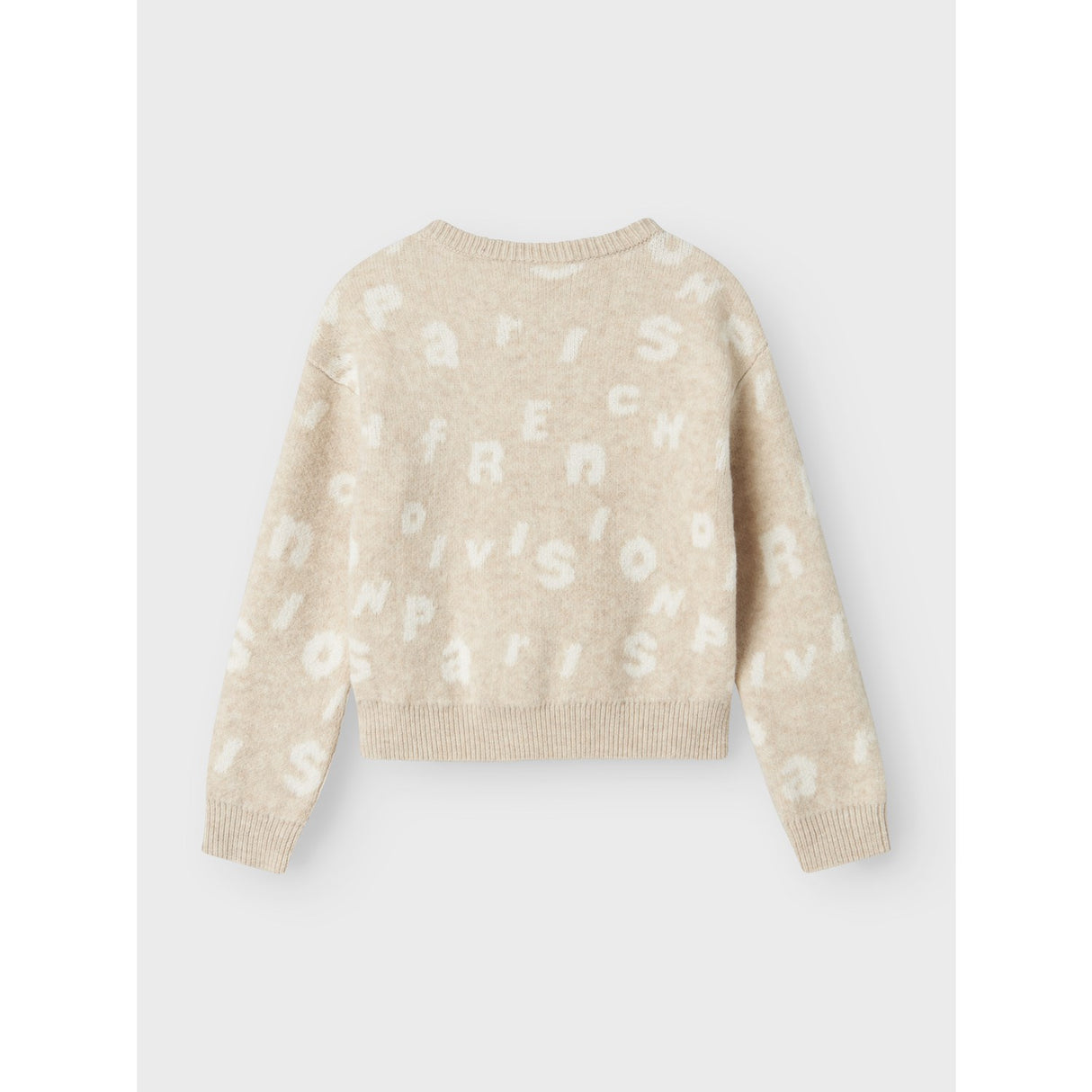 Name It Sandshell Nmfoline Ls Knit Bf