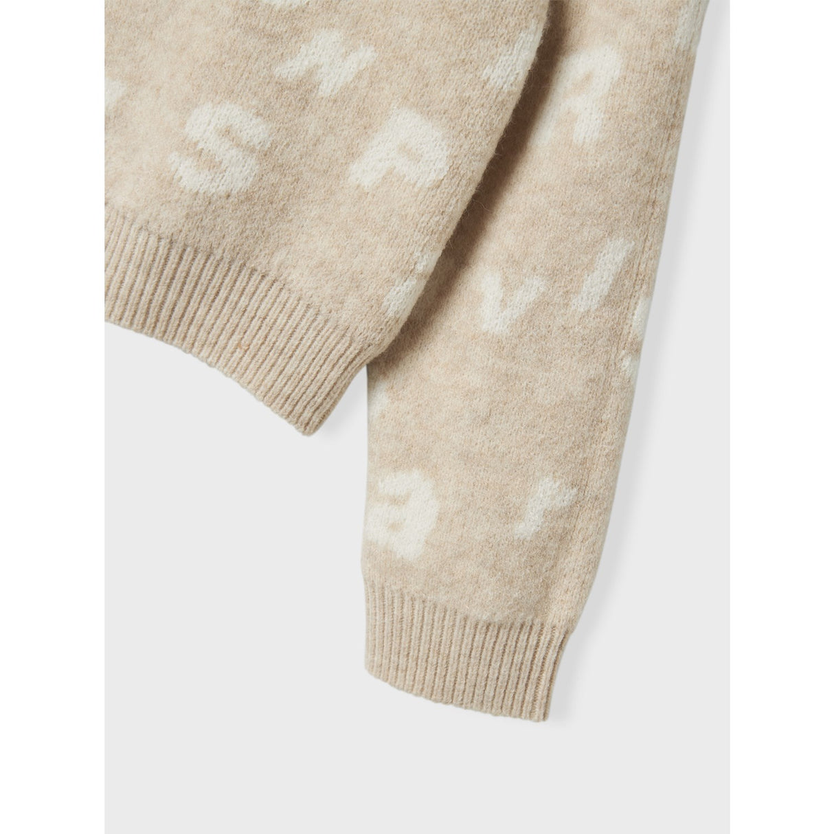 Name It Sandshell Nkfoline Ls Knit Bf