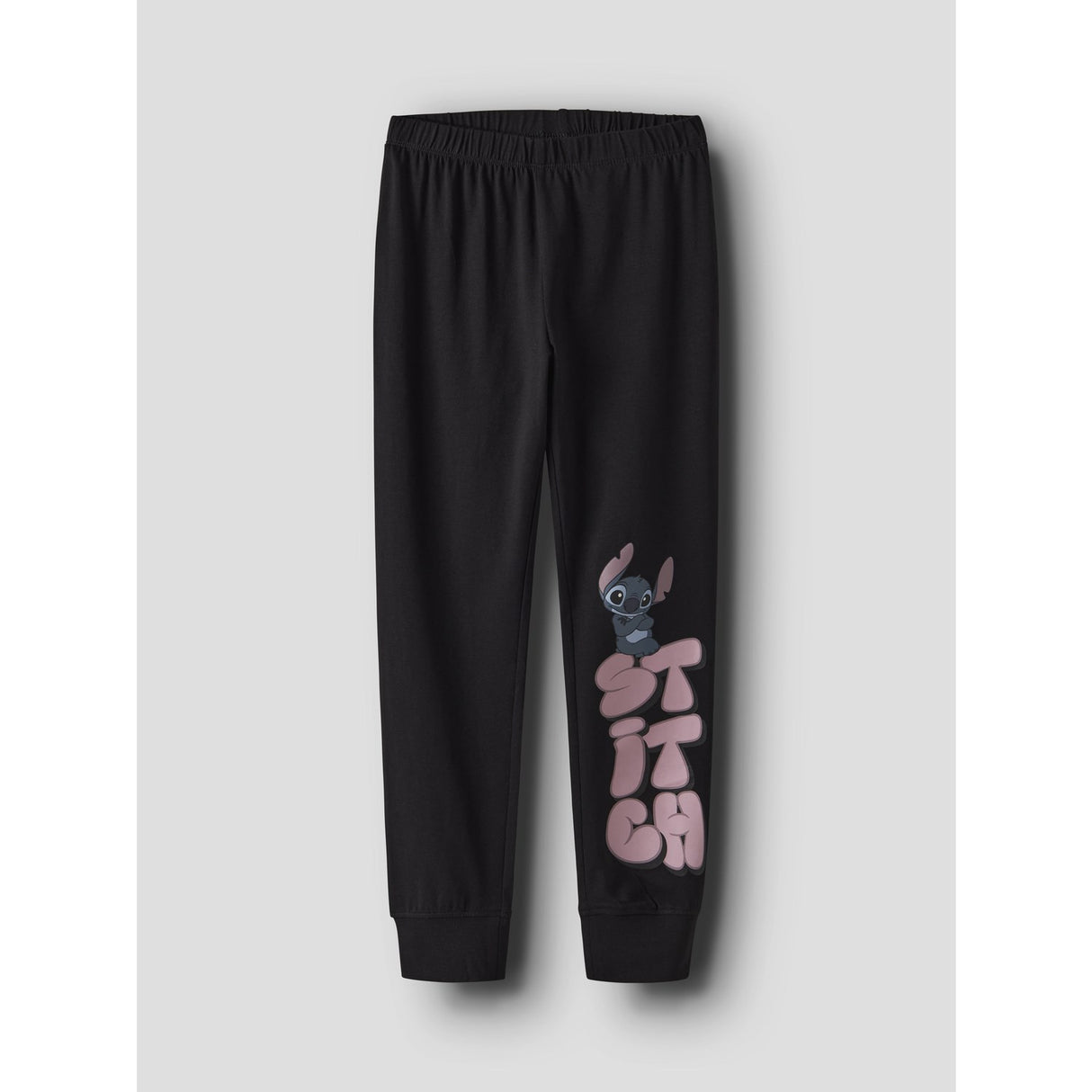 Name It Black Nkfolina Stitch Ls Nightset Wdi