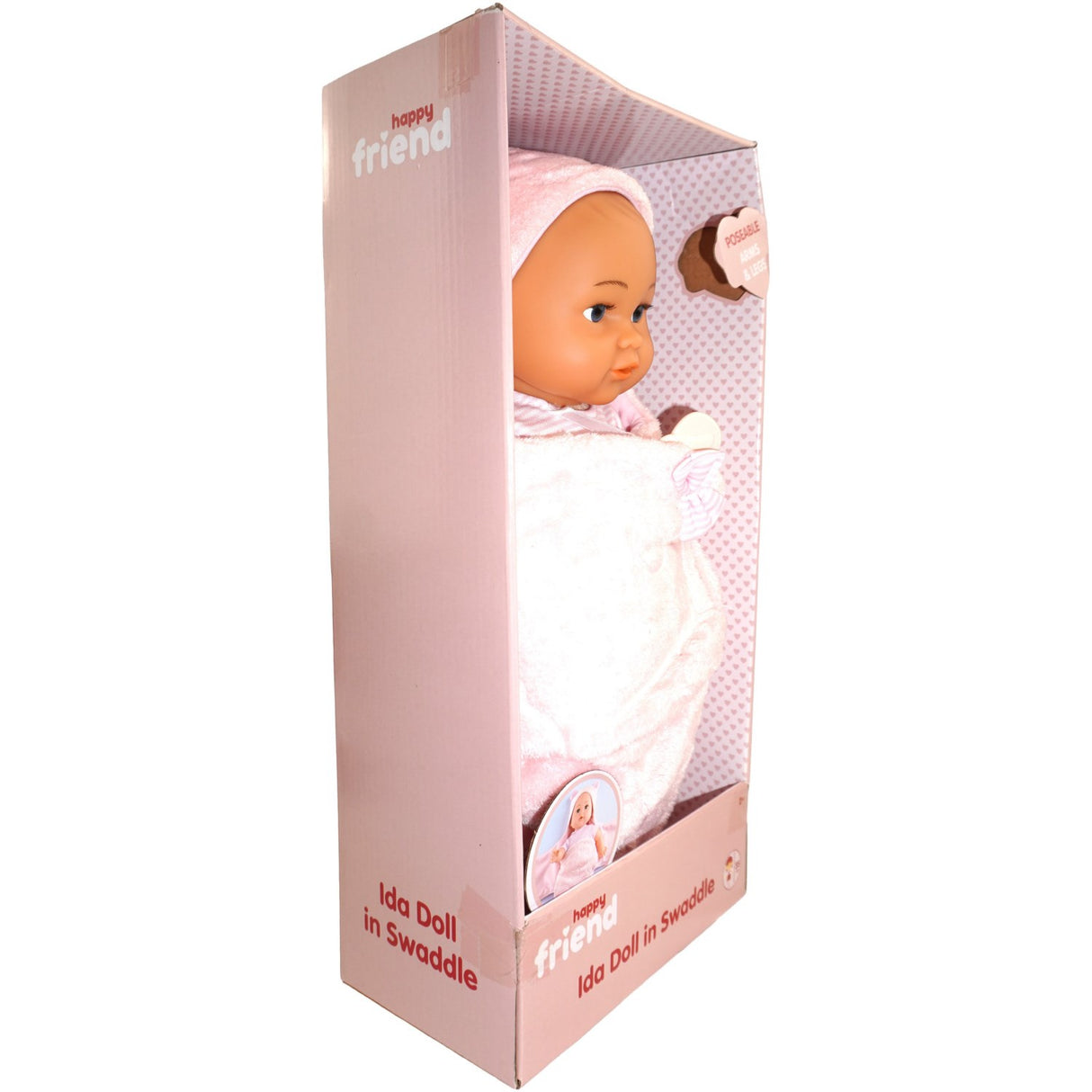 Happy Friend Ida Doll 35 Cm In Swaddle