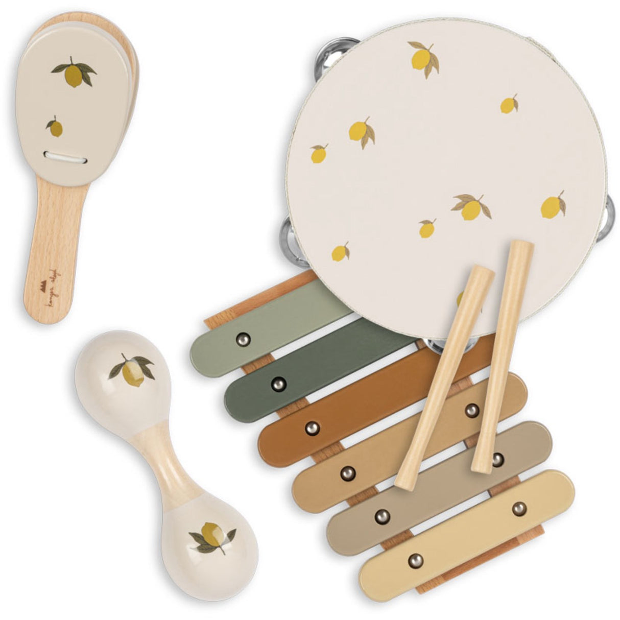 Konges Sløjd Lemon Music Set Lemon Glossy Fsc