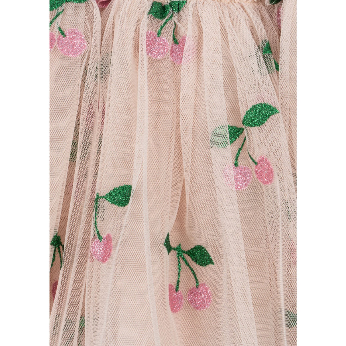 Konges Sløjd Ma Grande Cerise Pink Glitter Tullie Smock Skirt