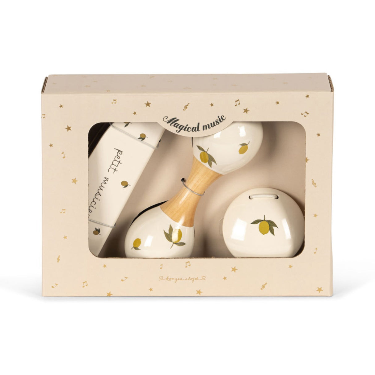 Konges Sløjd Lemon Music Set Petit Lemon Glossy Fsc