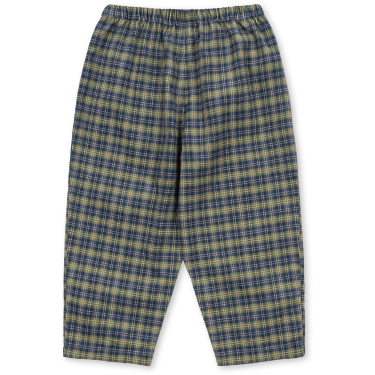 Konges Sløjd Laurel Blue Check Cara Pants GOTS