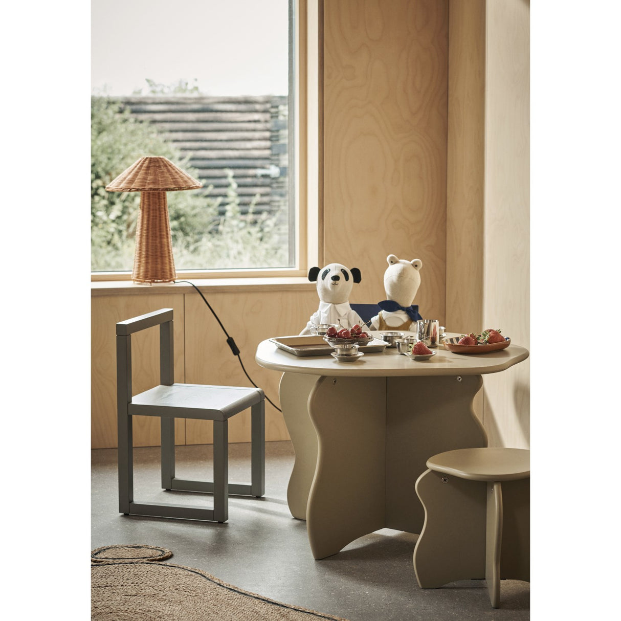 Ferm Living Grey Little Architect Chair