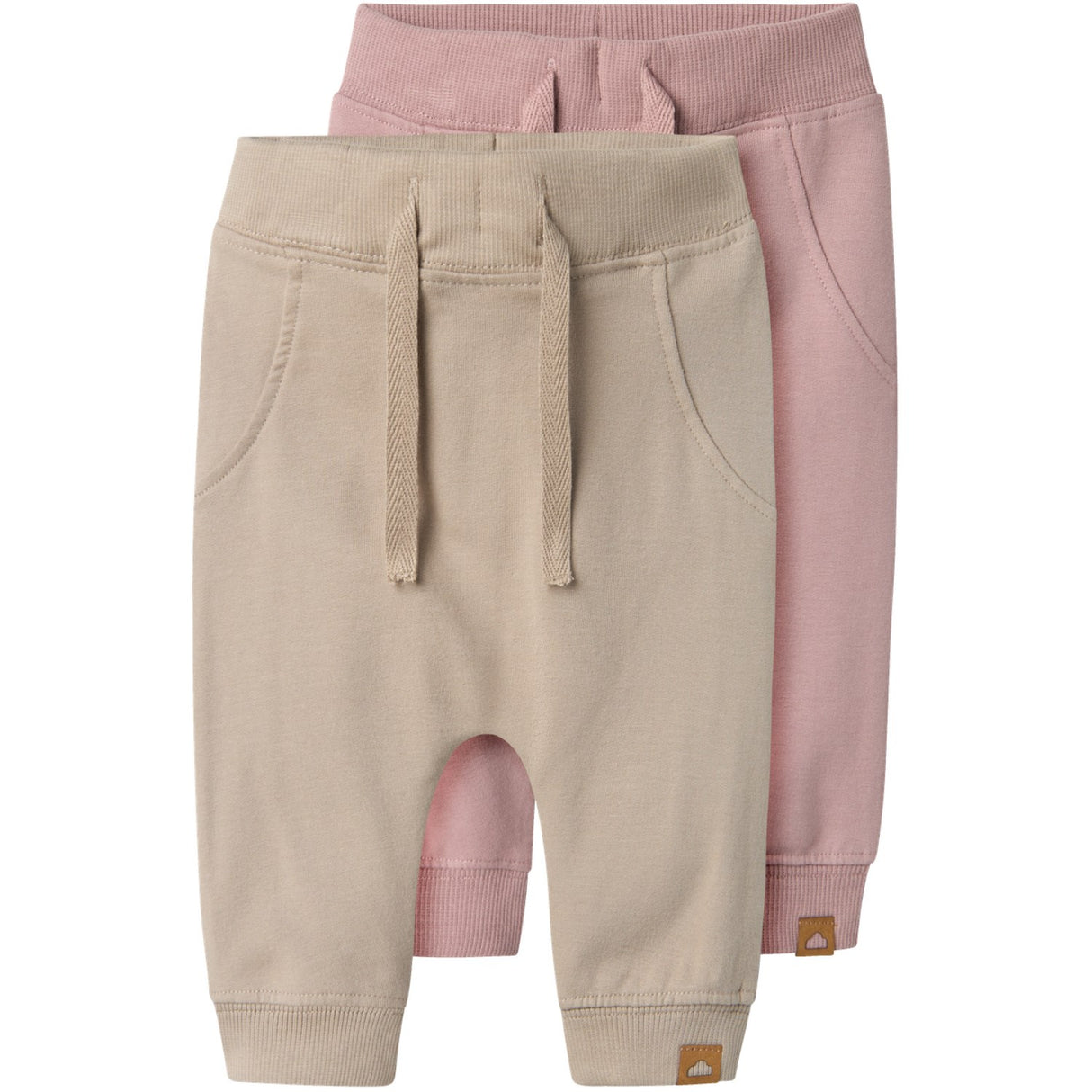 Name It Pure Cashmere Pack W. Deauville Mauve Nbntakki 2P Sweat Pants Noos