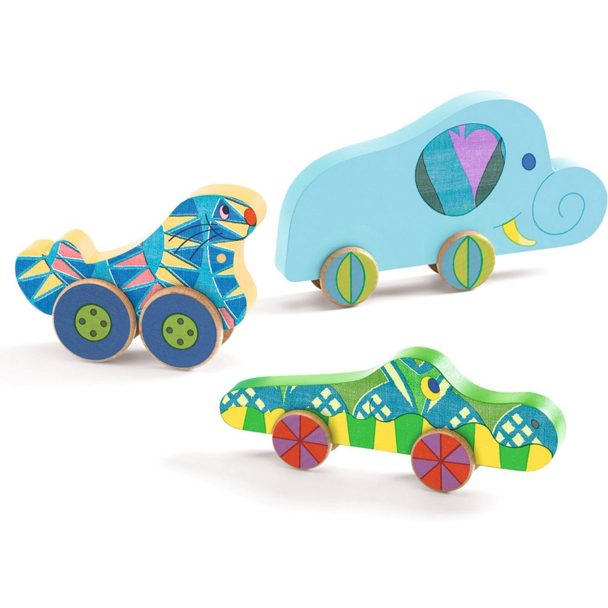 Djeco Puzz & Roll, Animal Parade