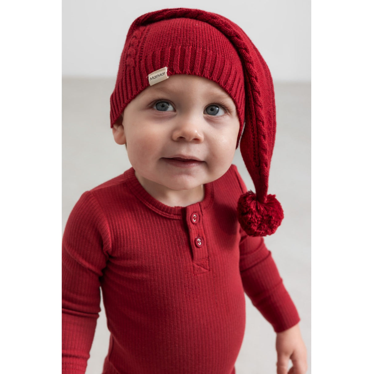 MarMar Modal Hibiscus Red Body LS