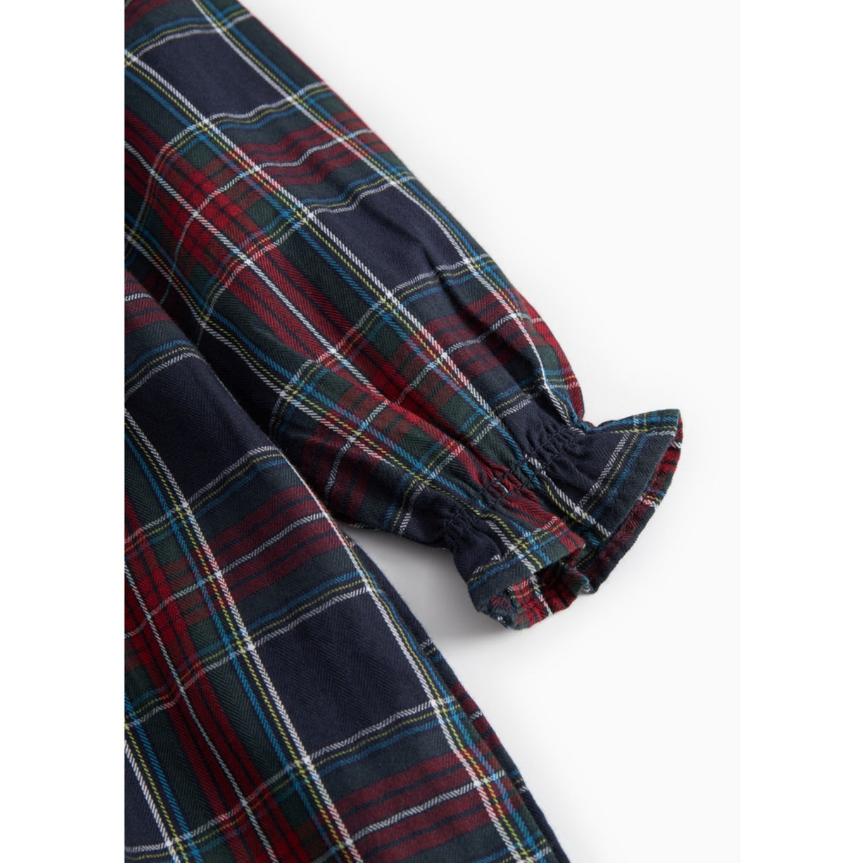 MarMar Check Pilot Navy Check Dulla B LS Dress