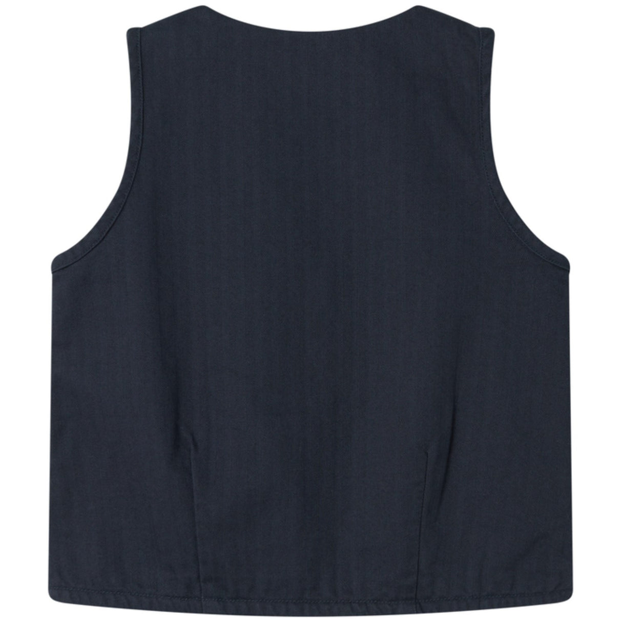 MarMar Herringbone Twill Pilot Navy Jason Vest