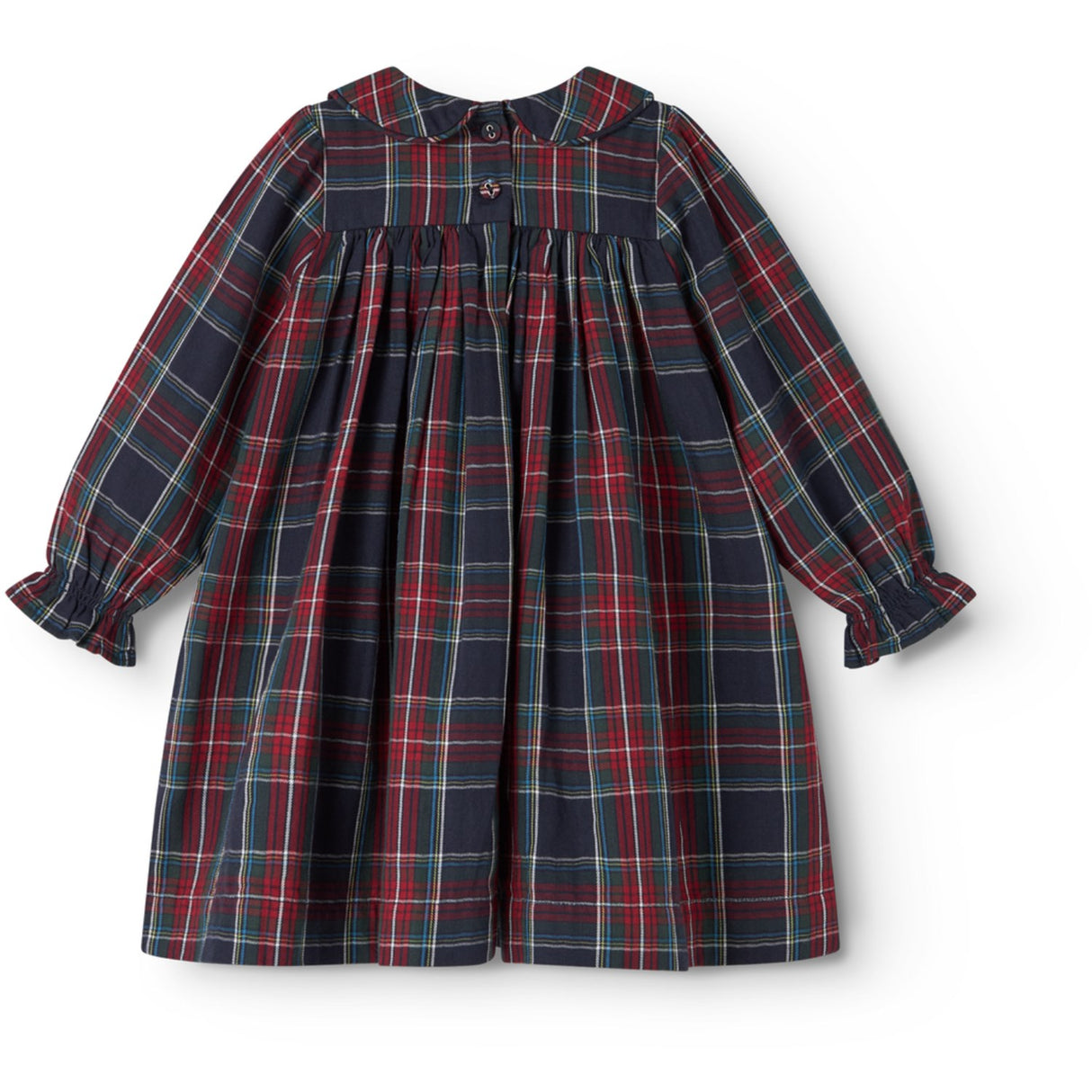 MarMar Check Pilot Navy Check Dulla B LS Dress