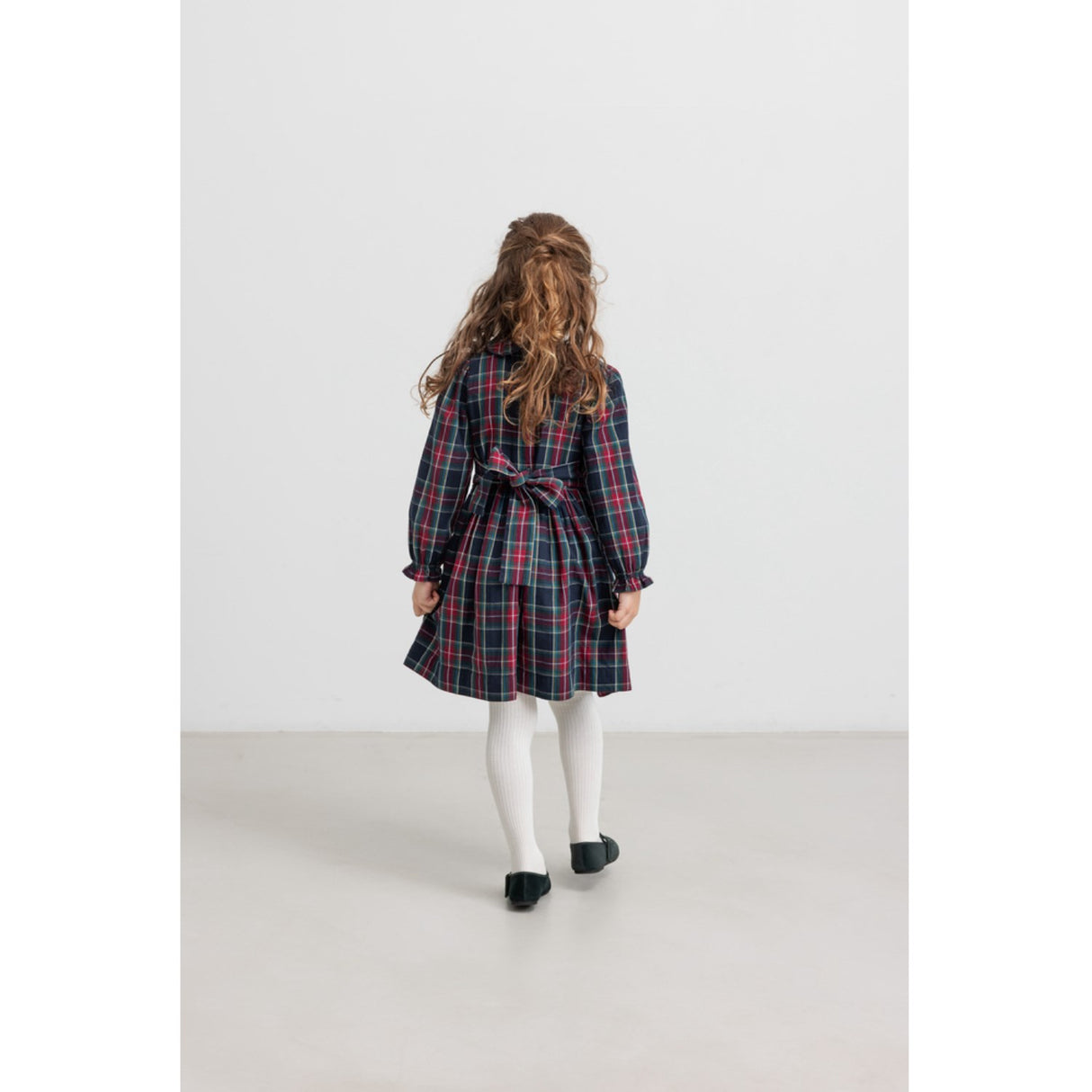 MarMar Check Pilot Navy Check Delice Dress