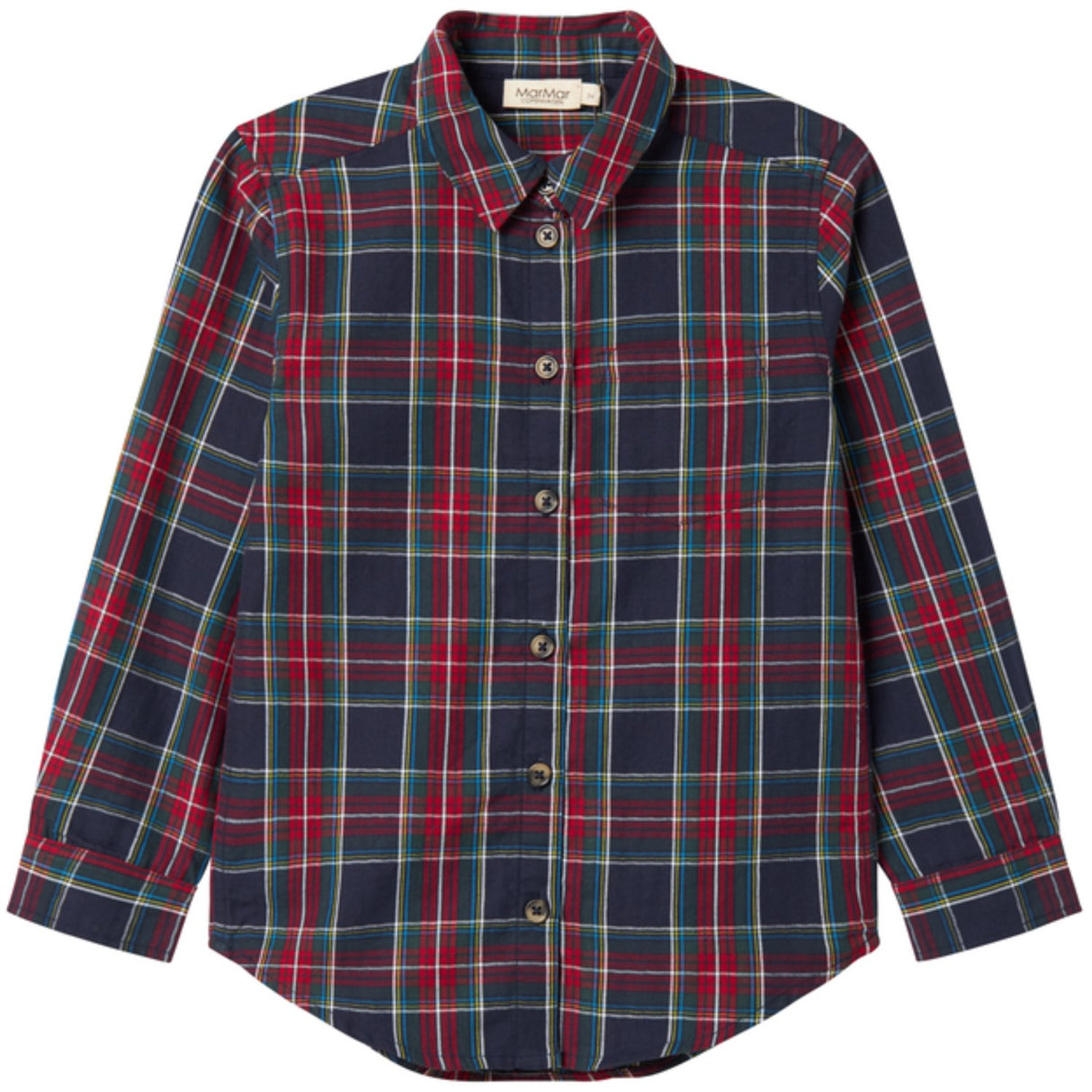 MarMar Check Pilot Navy Check Tommy Shirt