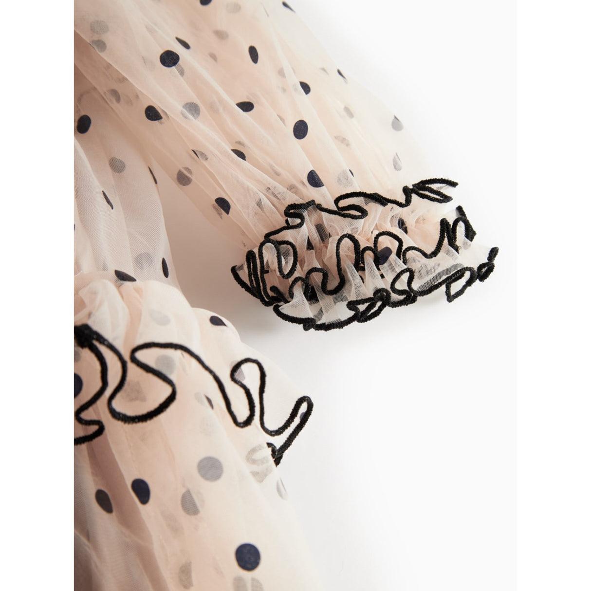 MarMar Tulle Black Dots Dakira LS Dress