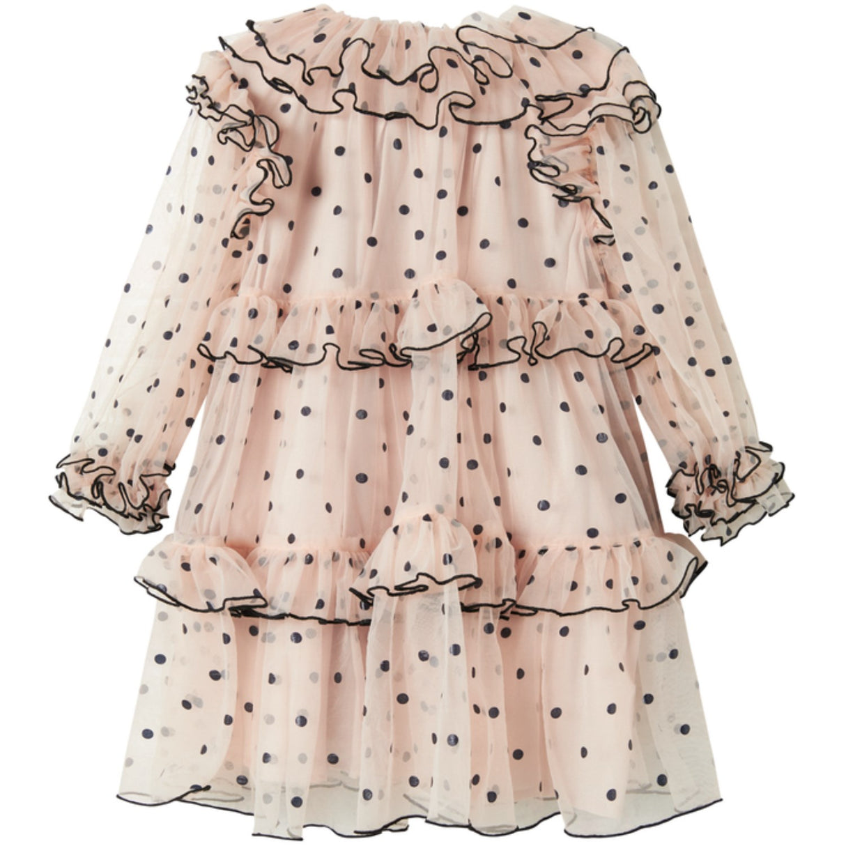 MarMar Tulle Black Dots Dakira LS Dress