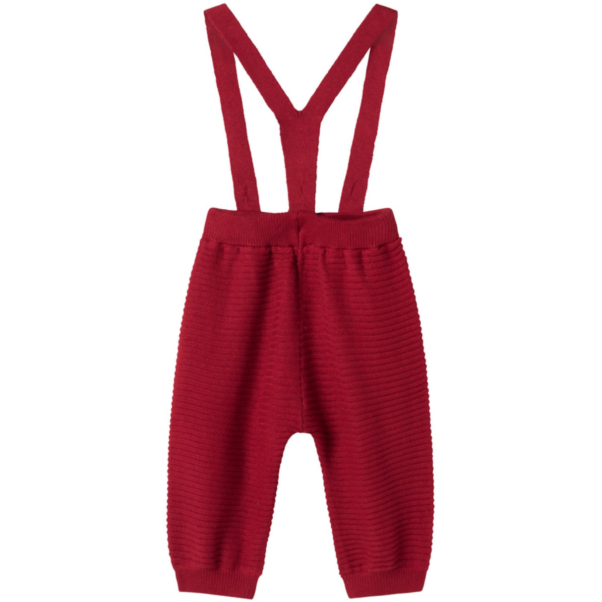 MarMar Cotton Rayon Knit Solid Hibiscus Red Perrin Pants