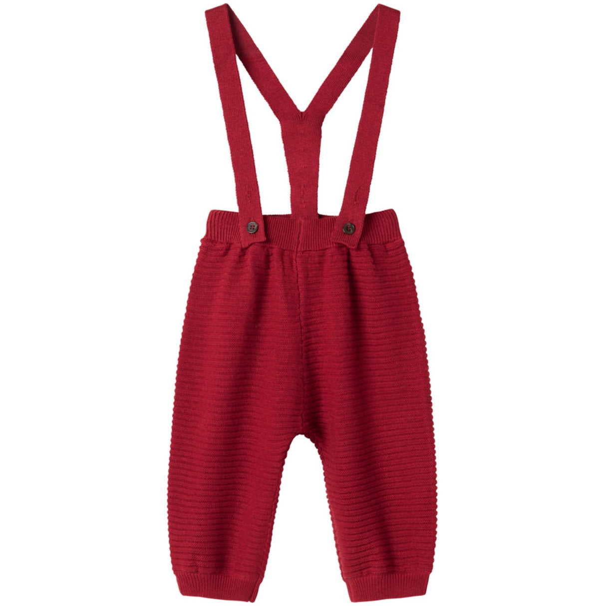 MarMar Cotton Rayon Knit Solid Hibiscus Red Perrin Pants