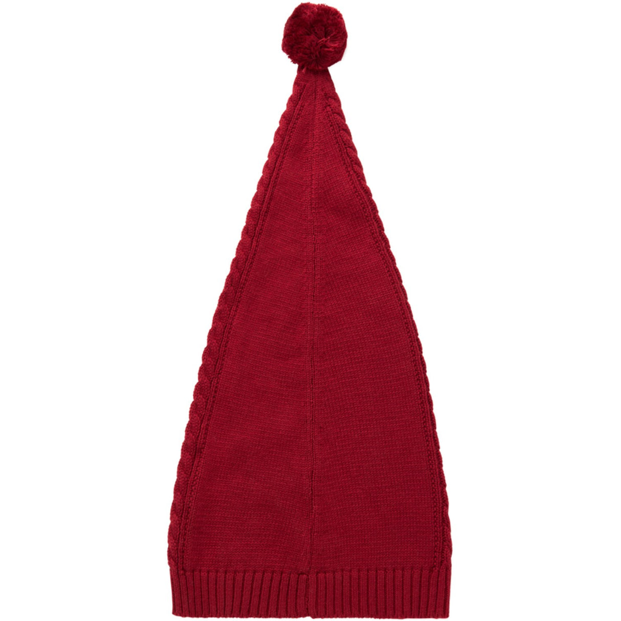 MarMar Cotton Rayon Knit Cable Hibiscus Red Alfen Christmas Hat