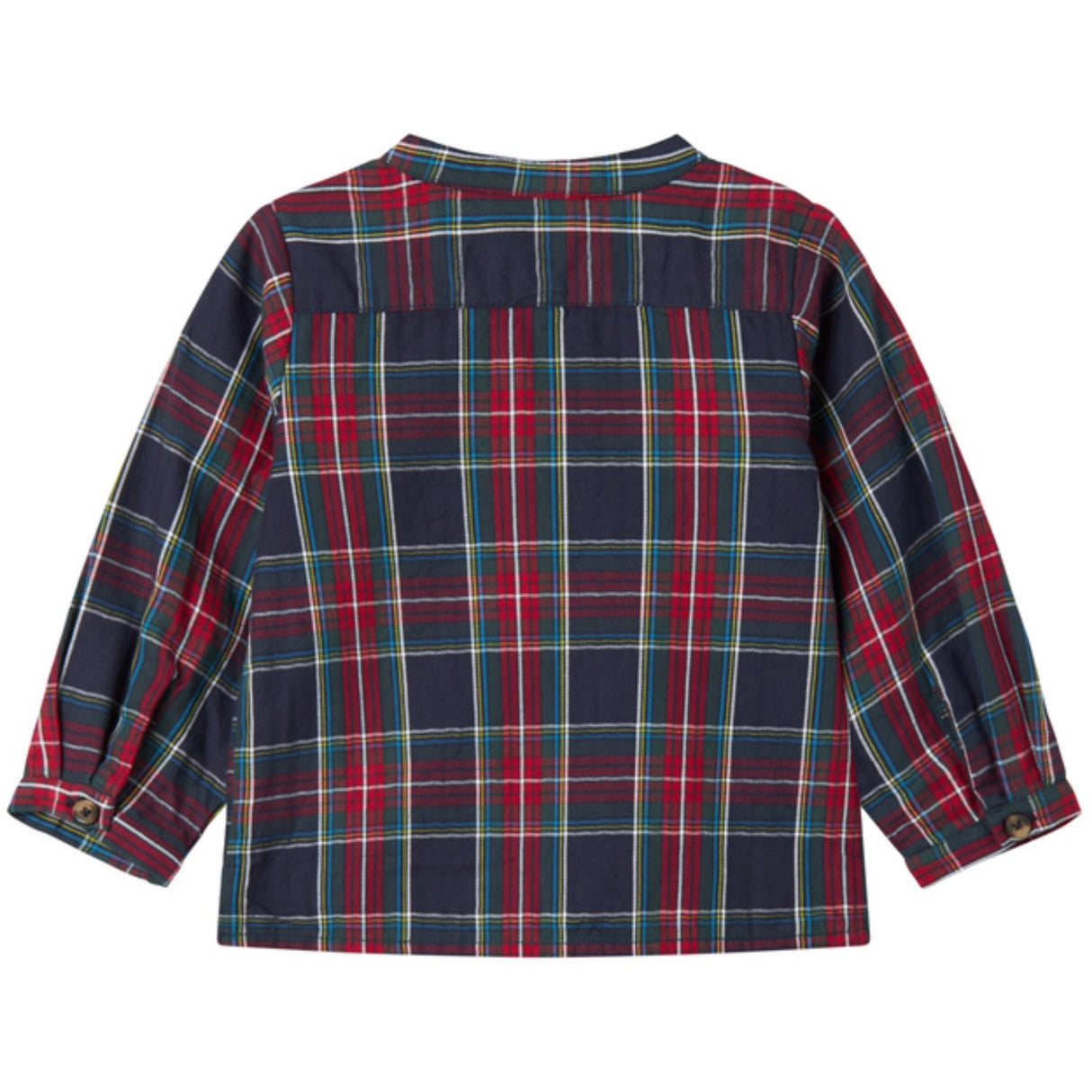 MarMar Check Pilot Navy Check Totoro Shirt