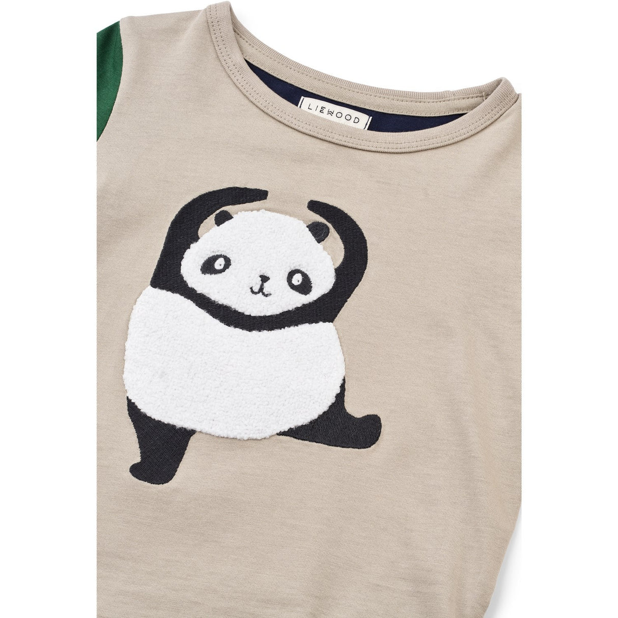 LIEWOOD Panda / Mist / Classic Navy Multi Mix Apia Placement Blouse