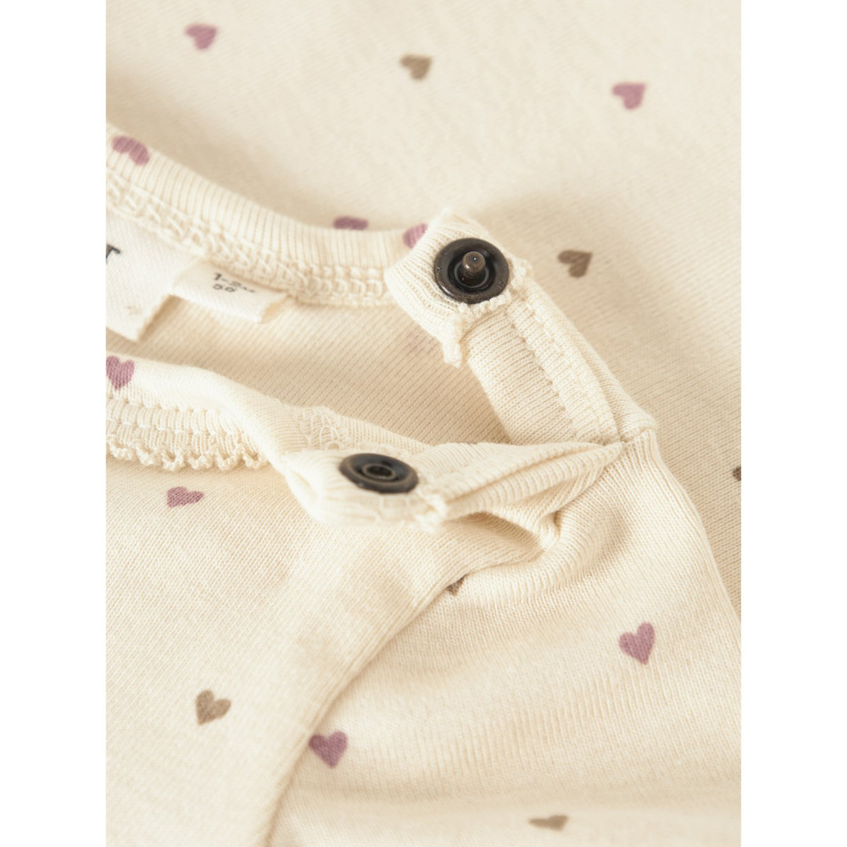 Lil'Atelier Turtledove Heart Nbflalo Tig Ls Slim Body Lil