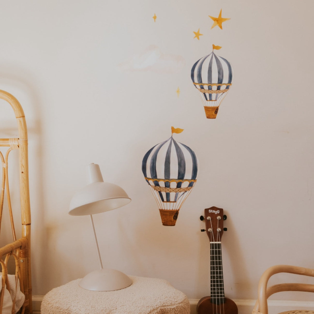 That's Mine Blue Wallsticker Dreamy Balloons