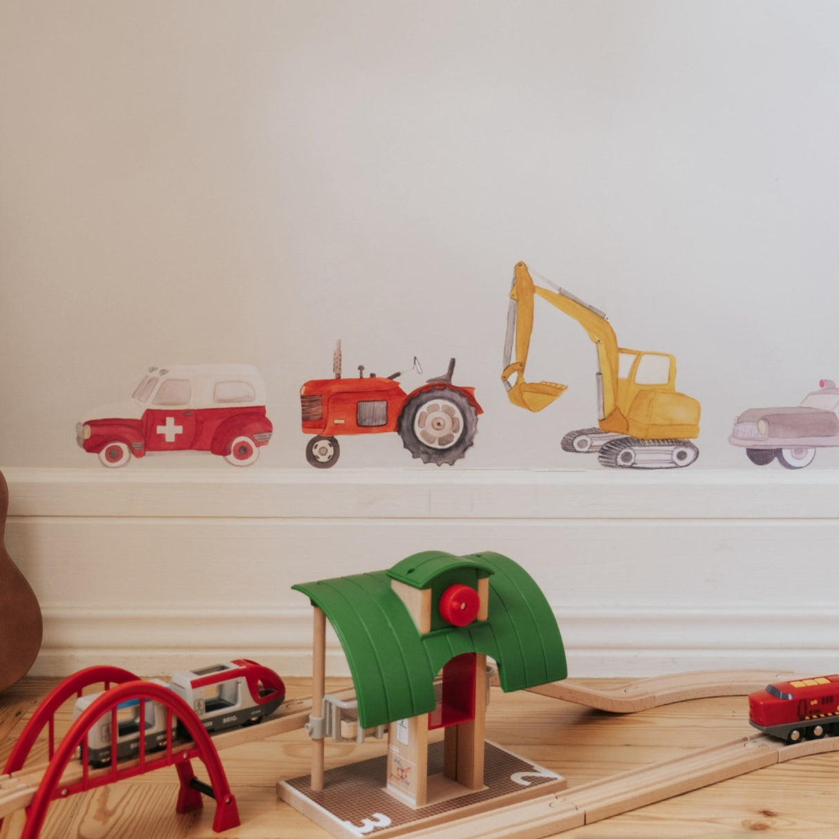 That's Mine Multi Wallsticker Heroes On Wheels