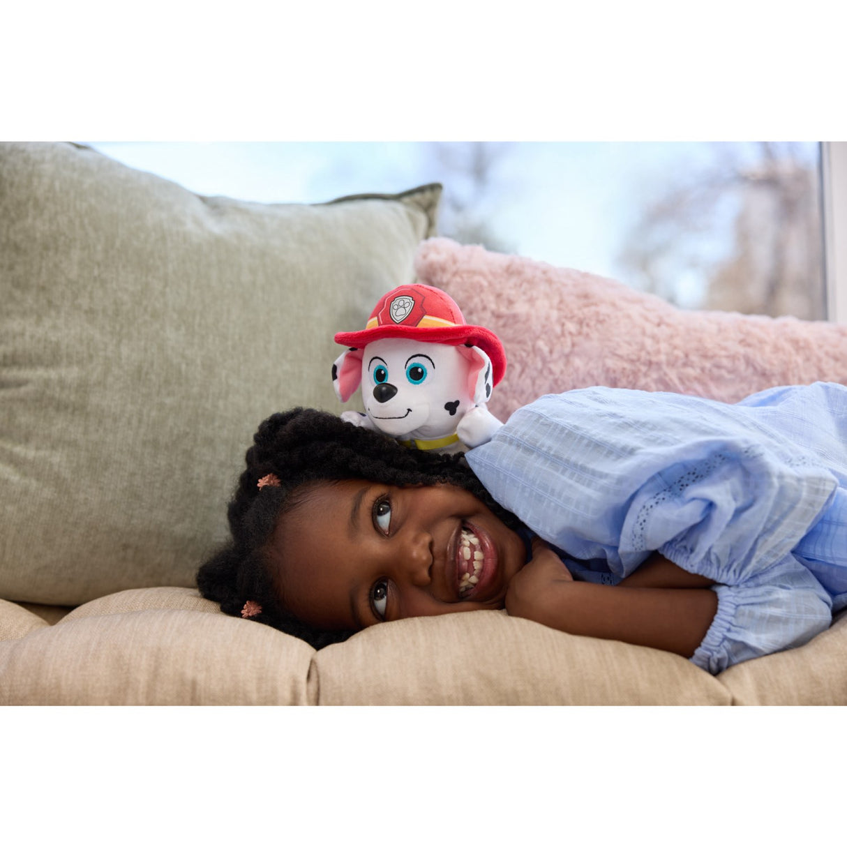 Paw Patrol Gund Hat & Collar Plush 20 Cm Marshall