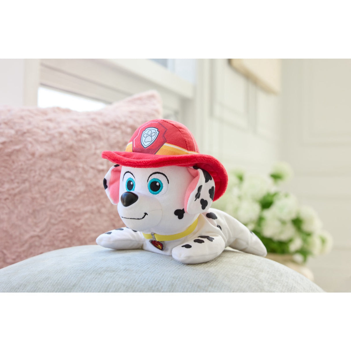 Paw Patrol Gund Hat & Collar Plush 20 Cm Marshall