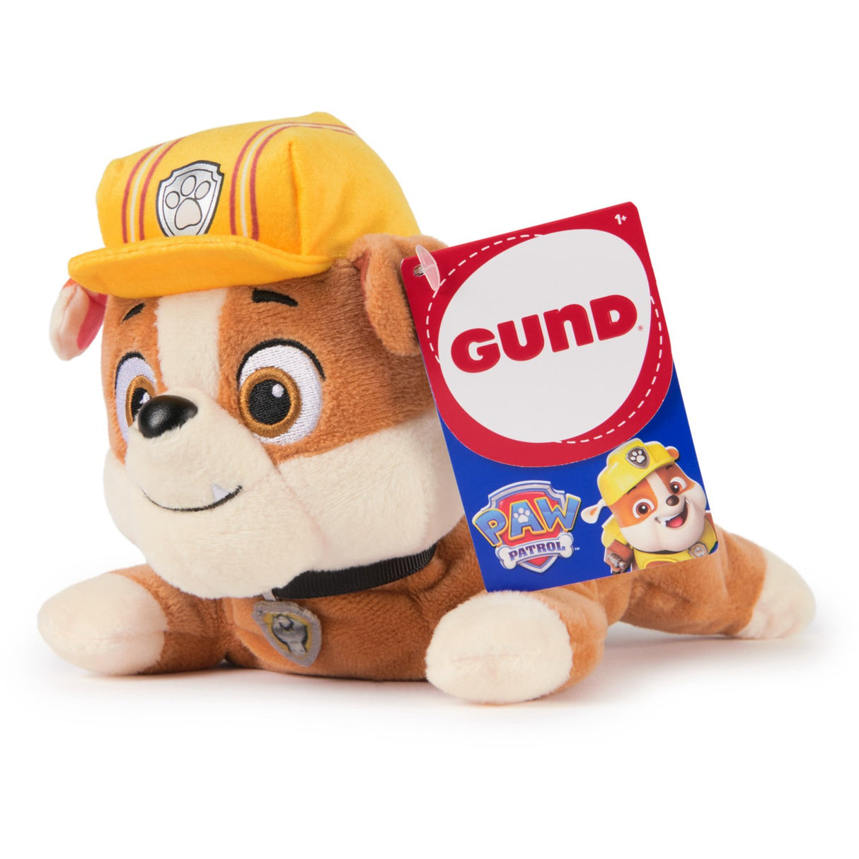 Paw Patrol Gund Hat & Collar Plush 20 cm Rubble