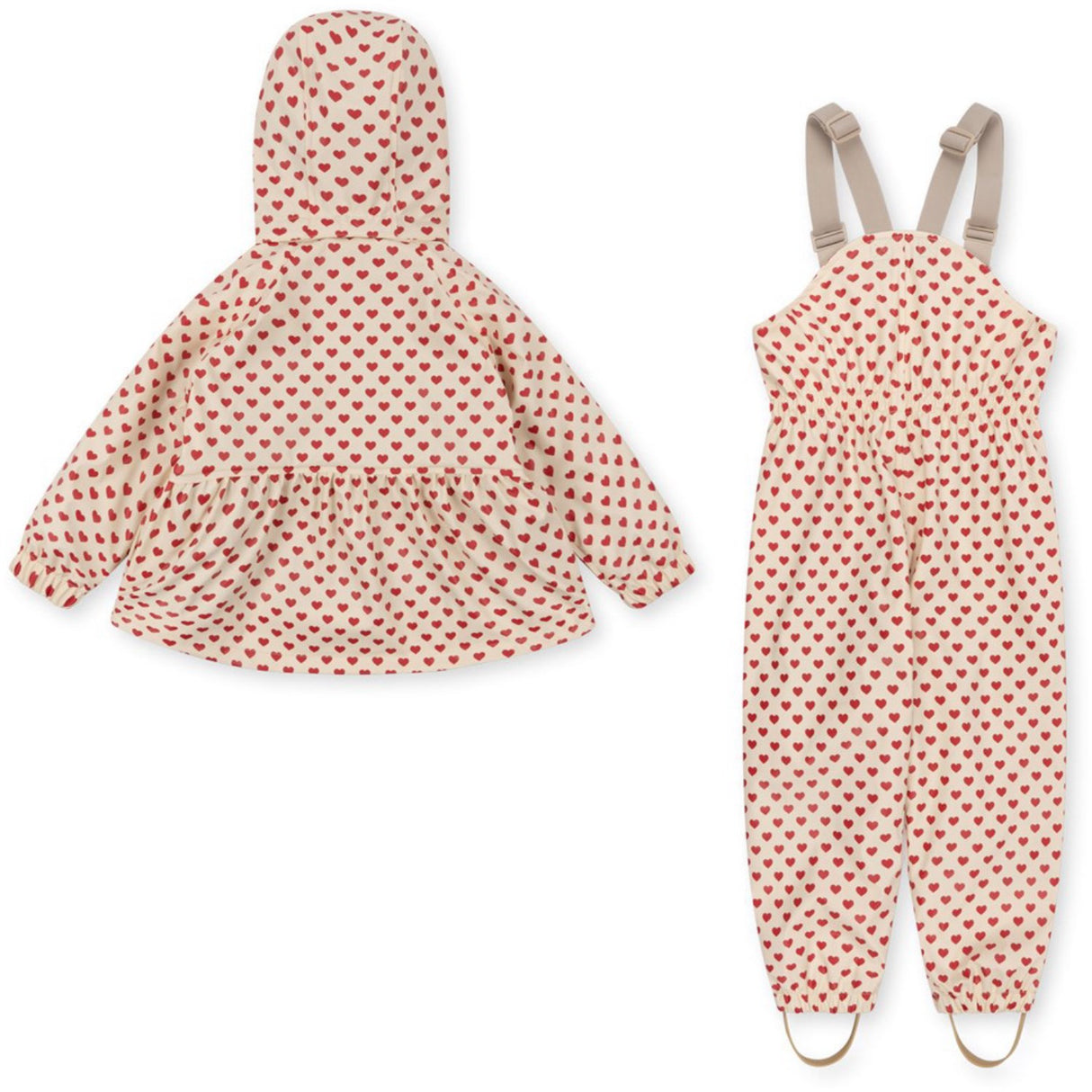 Konges Sløjd Coeur Rouge Rainy Palme Set Girl