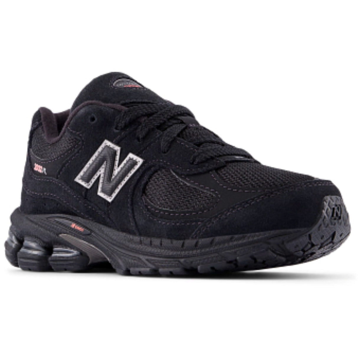 New Balance Black 2002 Kids Lace Sneakers